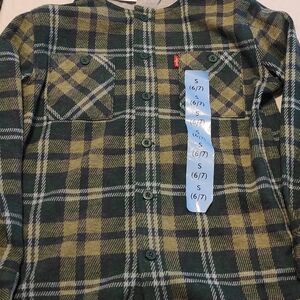 Levi's Hooded Flannel